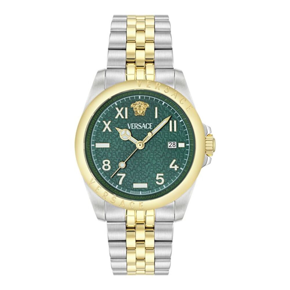 Versace  Anteo Bracelet Watch Two Tone Mens